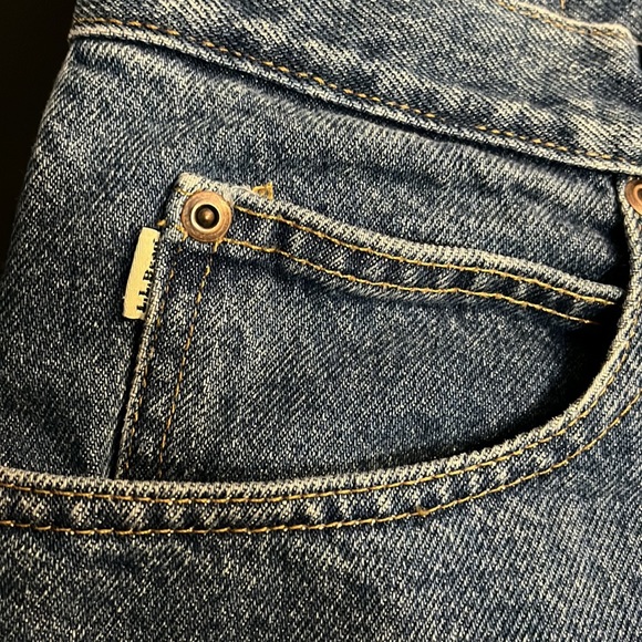 L.L. BEAN FLANNEL LINED JEANS - Picture 4 of 5